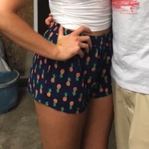 Pineapple, flowy shorts. Size medium.